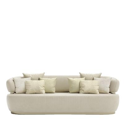 China Sofa Set Living Room Furniture Modern Metal Fancy Size Color Customized Wooden Design Customized Home Furniture European Style for sale