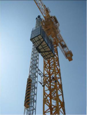 China 230 Meter Construction Hoist Elevator With 1.5 Ton Loading Capacity 33m/Min Hoisting Speed for sale