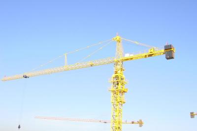 China 4T Hydraulic Tower Crane Equipment For High Building Construction ISO9001 BV for sale