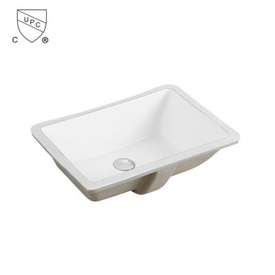 China Modern CUPC ceramic undermount good prices American standard washbasin bathroom sink with UPC certificate for sale