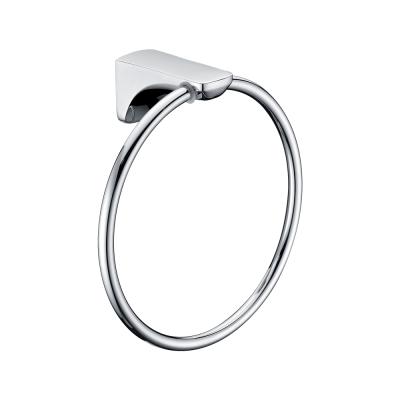 China HEGII Modern Metal Bath Towel Ring Holder Stainless Steel Bathroom Wall Mounted Towel Ring for sale