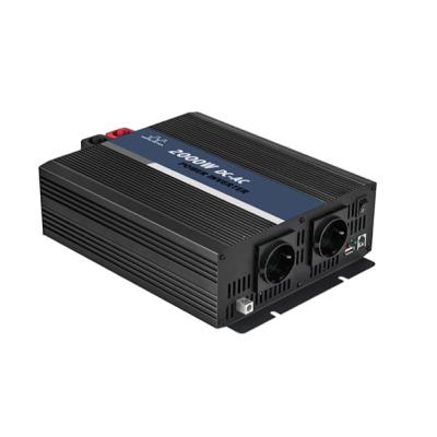 China High quality 24vdc to 24vac 2kw modified solar sine wave inverter, 48v 220v to 31X22X8CM inverter for sale