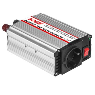 China 12v 24v 48v dc to 110v 220v mini 500 watt ac power inverter 160x95x55mm for sale