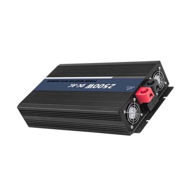 China High Frequency 12v 220v 2500 Watt Pure Sine Wave Inverter With Charger 44X22X8CM for sale