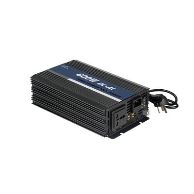 China Good Price Off Grid 600w 120vdc To DC 12v-220vac AC Power Inverter Waterproof 28.5X15X7CM for sale