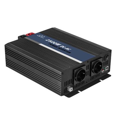 China 12v dc ac 220v 2500w modified sine wave power inverter circuit diagram 31x22x8cm for sale