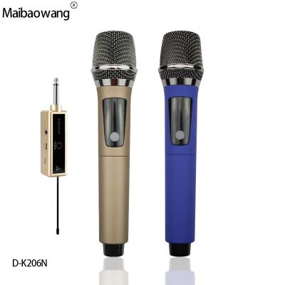 China Handheld Microphone Karaoke Wireless Microphone with Built in Type-C Rechargeable Wireless Songs Microphone for sale