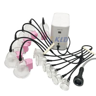 China 1-12cups Working Same New Massage Machine With Vacuum Home Use Mini Heat Salon Use Massage Therapy Cupping Equipment for sale