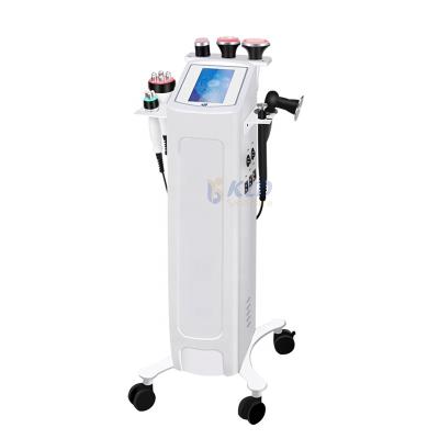 China Weight Loss Face Lift Machine Radio Frequency Cavitation Skin Bearing Body Cutting RF Fast Cutting RF Slimming System for sale