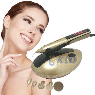 China Newest Anti-puffiness eye wrinkle remover gold plasma pen facial lifting skin rejuvenate plasma jet pen for sale for sale