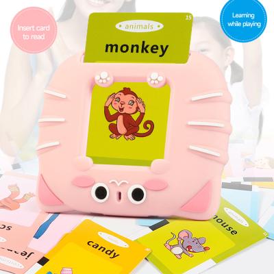 China Plastic Educational Flash Cards For Toddler 2-4 Years Old Flashcards Set With 224 Contents for sale