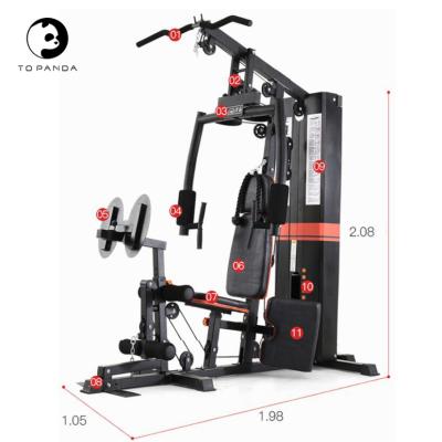 China Universal Commercial Chest Press Machine Gym Pin Loaded Fitness Strength Training Gym Equipment for sale