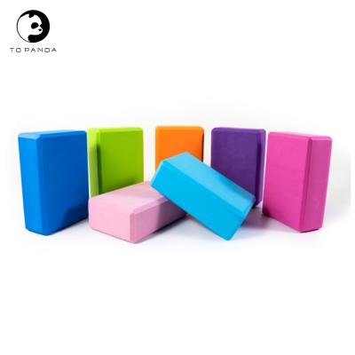 China Wholesale Yoya Soft and High Density EVA Foam Yoga Bricks FOR Yoga and Pilate Yoga Hot Selling Non-Slip Outdoor Lightweight Block for sale