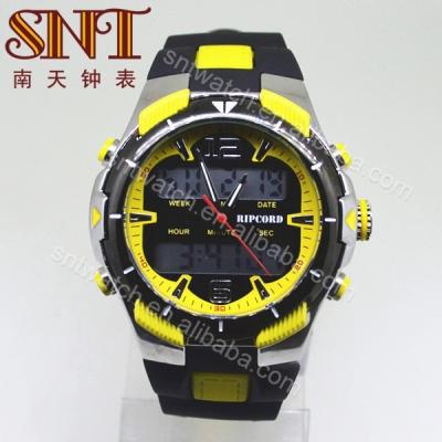 China Best Selling Alarm Watch Good Quality 3ATM Water Resistant Ana-Digital Watch for sale