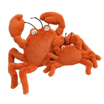 China No Fluorescent / Soothe Baby / Soft And Skin-Friendly Wholesale Hot Selling Toys Innovative Exotic Crab And Lobster Plush Animal Toy Pillows for sale