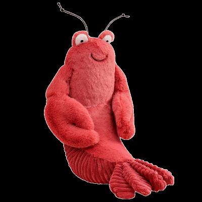 China No fluorescer / soothe baby / soft and skin-friendly wholesale best selling super awesome cute feel lobster plush toy for home and gifts for sale