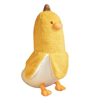 China No Fluorescent / Soothe Baby / And Skin Friendly Soft Duck Gift Cute Banana Plush Animal Stuffed Toy Factory Customized for sale