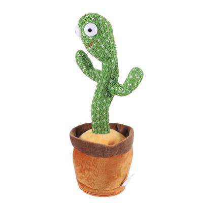 China Accompany your baby manufacturers provide interesting price dancing cactus plush electric toys for sale