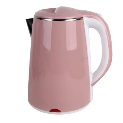 China 360 Degree Auto Shut Off Electric Base Hotel Electric Kettle Stainless Steel With Tray Set for sale