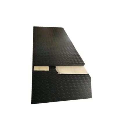 China Construction 3 mm color coated embossed aluminum sheet plate corrugated aluminum foil for roof for sale