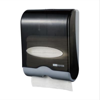 China Modern Wall Mounted Multi Fold Plastic Tissue Paper Towel Dispenser Factory Price Toilet Paper Roll Tissue Paper Napkin Dispenser for sale