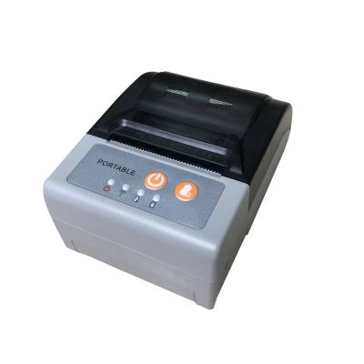 China Wireless USB Receipt 58mm Thermal Black and White 2 Inch Android Mobile Portable Printer with Auto Cutter TPC201 Factory for sale