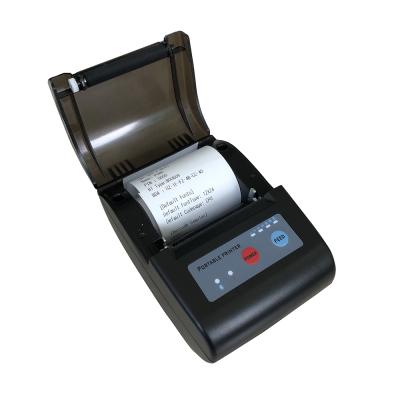 China 58mm mini black and white portable mobile handheld thermal printer POS receipt printer TMP58E 2 inch bill for sale