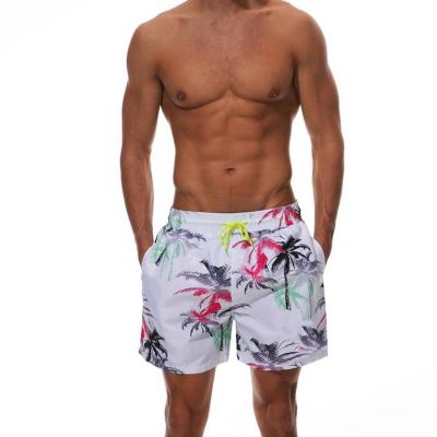 China Wholesale 100% Digital Printed Polyester Anti-Wrinkle Mens Swim Shorts Swimwear Mens Beach Shorts for sale