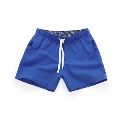 China Wholesale Quick Dry Solid Color Men's Anti-Wrinkle Beach Shorts Swimwear White Swim Shorts Trunks Men's Shorts for sale