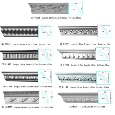 China polyurethane decorative moulding for sale