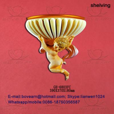 China Loving Angel shaped PU Niches for wall decoration / accessories for sale