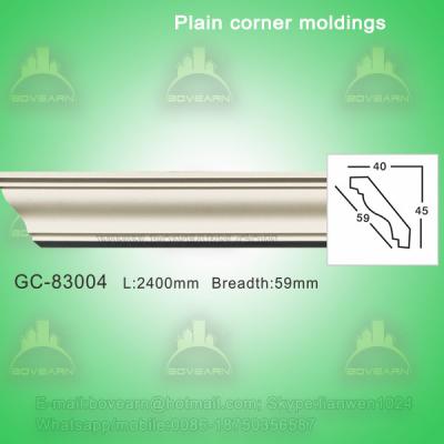 China decorative plain cornice crown moulding for sale