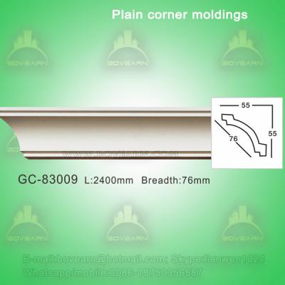 China Decorative plain cornice crown moulding for sale