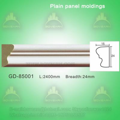 China Polyurethane Plain Architectural Panel Decorative Cement Mouldings for sale