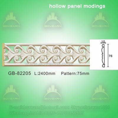 China Decorative PU center hollow mouldings for sale