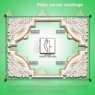 China PU Cornices Moulding/polyurethane corner For Sales for sale