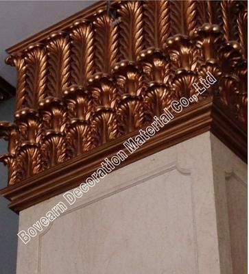 China Cheap polyurethane columns for front porch/ pu plane roman pillar for sale