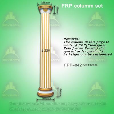 China Polyurethane roman pillars/ PU wedding cake pillars for sale