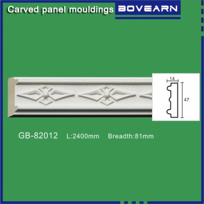 China High density polyurethane foam panel mouldings various designs 47mm width color customized OEM cervice for sale