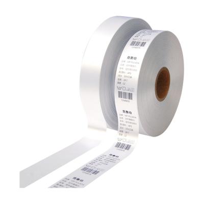 China Sustainable KNT302 Nylon Taffeta Barcode Printing for sale