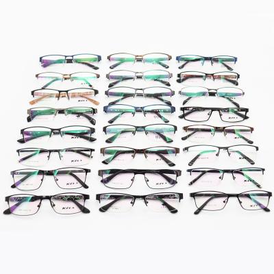 China All Warehouse Metal Random Glasses Frames Cheap Glasses To Frame Unisex Glasses for sale