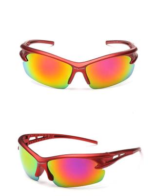 China Cycling Custom In Stock Vintage Cool Mens Sport Glasses Cycling UV400 Mens Sun Glass Mirrored Goggles for sale