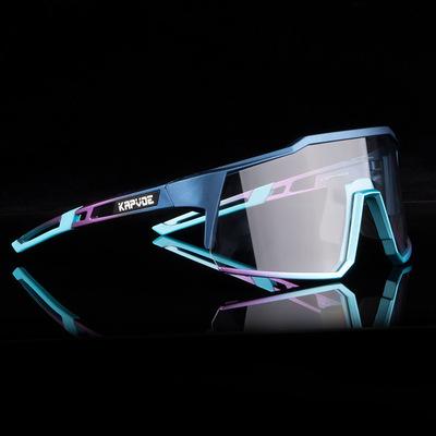 China Sports kapvoe glass mountain road bike sports cycling photochromic glasses new for sale