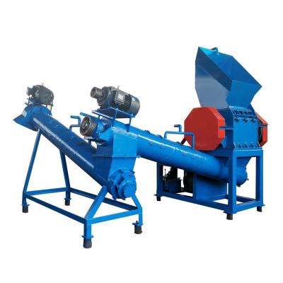 China Recycle Washing Line pp pe waste plastic bags film recycling machine shredder shredding recycle washing line for sale