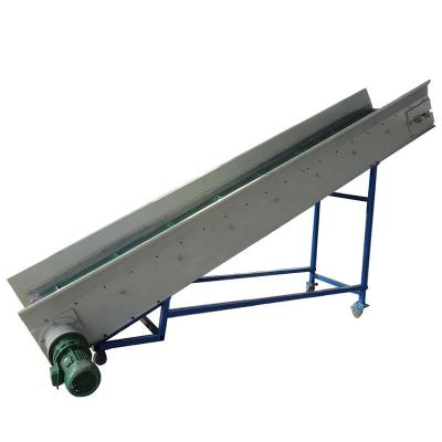 China Oil Resistance Conveyor Feeder Machine Plastic Recycling Conveyor Belt For Plastic Bottles for sale