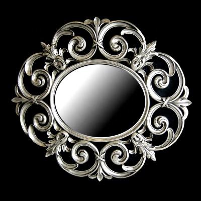 China Factory wholesale price modern antique wall frame photo magnifying mirror for sale