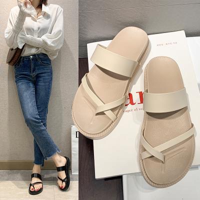 China Fashion Trend Flat Shoes for Women and Lady Shoes Summer Flats Ladies Women's Sandals for sale