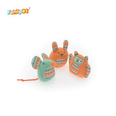 China High Quality Viable Cat Teeth Chew And Scratch-Resistant Pet Hit Color Cat Toy for sale