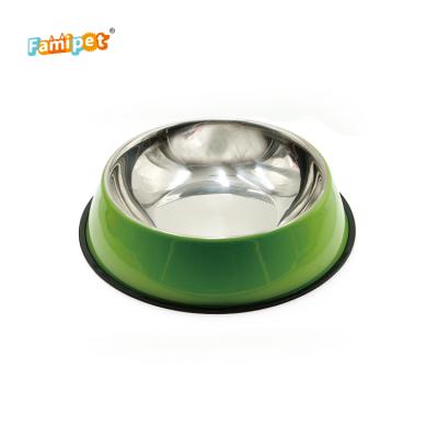 China Durable Thick Top Quality Stainless Steel Round Cat-Dog Bowl Pet Custom Dog Bowl for sale