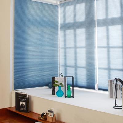 China Customized Size Eco - Friendly Honeycomb Blinds Noise Cancel Blackout Chain Honeycomb Blinds for sale